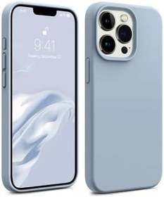 Resim Bix iPhone 13 Pro Silikon Kılıf MagSafe Uyumlu Güçlü Koruma Darbe Emici Leylak Moru 