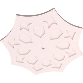 Resim MOTİFPİYER Lamba Tavan Göbeği-Sekizgen-egri-48-56cm-2 Adet 