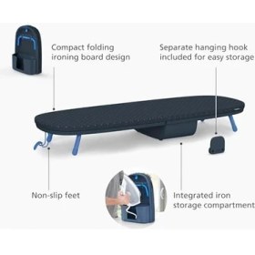 Resim Plus Katlanır Ütü Masası, Lacivert 