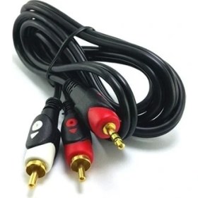 Resim S-Line FK30288/5 2rca-3,5mm Ses Kablosu - 5m 