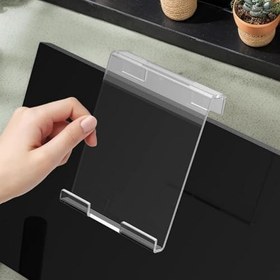 Resim Koşu Bandı Kitap Tutucu, Akrilik Kitap Okuma Aparatı, Spor Salonu Egzersizleri İçin Çok Fonksiyonlu Tablet Braketi Aile Bireyleri ve Arkadaşlar İçin 