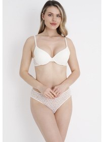 Resim Loya Kadın Ekru Nirvana Destekli Tek Sütyen Ekru 