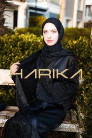 Resim Premium Jessica İpek Ferace (Sadece Ferace) - L / SİYAH 