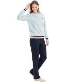 Resim U.S. Polo Assn. U.s Polo Assn. 17079 Kadın Uzun Kollu Welsoft Eşofman Takım-açıkmavi Mavi 