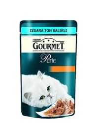 Resim Purina Gourmet Perle Izgara Karışık Çeşitli Pouch Yetişkin Kedi Yaş Maması 12 x 85 G 