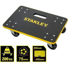 Resim Stanley Ms572 200kg 45x30cm Dört Tekerli Yük Ve Paket Taşıma Arab N11.485 