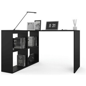 Resim Nora Ofis Masası - Siyah 