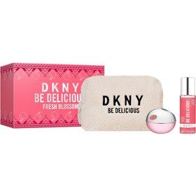 Resim Dkny FRESH BLOSSOM EDP 100ML Parfüm + Vücut Spreyi 125ML + Çantalı Parfüm Seti 