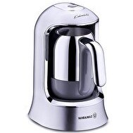 Resim Korkmaz A860-13 Kahvekolik Inox Otomatik Türk Kahvesi Makinesi 