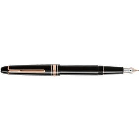 Resim Montblanc Meisterstück Kırmızı Altın Kaplamalı Klasik Dolma Kalem N11.9734 
