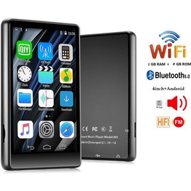 Resim Tastech M9 WİFİ MP3 PLAYER ANDROİD 8.1 MÜZİK ÇALAR VİDEO OYNATICI BLUETOOTH FM RADYO 