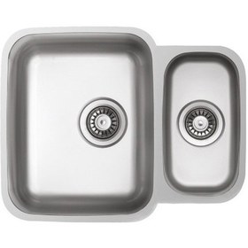 Resim Ukinox Eviye Zeta D 1.5 Goz Tezgah Altı 