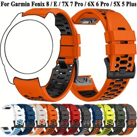 Resim Fenix 8 E 7 7X 6 6X Pro 5 5X Plus/Epix Pro Gen 2 51mm 47mm/Forerunner 965 955 945 935/Enduro 3 2 için uygun Quickfit 22mm 26mm Saat Kayışı/Bileklik Yedek Askı Aksesuarı 