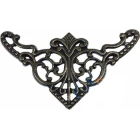 Resim Dekoratif Köşe Süsü, Köşelik - Büyük, 31X55MM, Antik, 100 Adet 