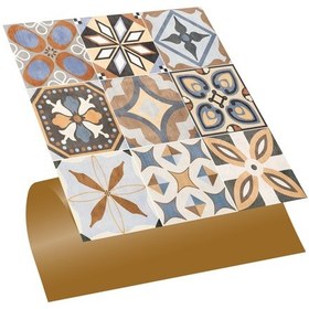 Resim Tink KENDİNDEN YAPIŞKANLI KARMA AFRİKA DESENLİ PVC KARO 30X30 CM 