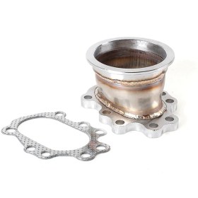 Resim Seeppitous V-Şekilli Flanşlı Türbin Aşağı Boru T25T28 GT25 GT28 Paslanmaz Çelik Adaptör (Yurt Dışından) 