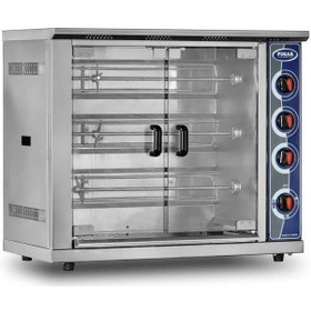 Resim Pimak Dik Tip Piliç Çevirme Makinesi Tüplü 15 Piliç 