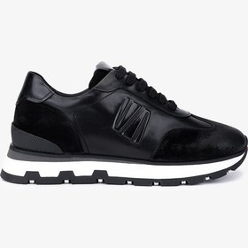 Resim Valmenti Erkek Hakiki Deri Siyah Süet Sneakers & Spor Ayakkabı 1093 1898 Erk Ayk Sk25-26 Sıyah Suet/syh Siyah 