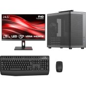 Resim Turbox TX8340 Ultra 5 225 32GB Ddr5 Ram 1tb Nvme 24.5 Inç Monitör Masaüstü Ofis Hazır Sistem 