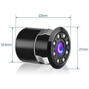 Resim Extra Marketing Volkswagen Golf Uyumlu Araba Geri Görüş Kamerası8 Ir Ledli Gece Görüşlü Çift Aparatlı Mesafe Çizgili 