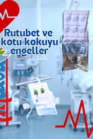 Resim nemtut Hastane ve Muayenehanelerde Rutubet Nem Giderici Kötü Koku Korozyon Önleyici 1 Kutu 2 Paket 1 Kg 