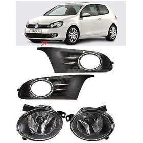 Resim Golf 6 Sis Far Seti Golf6 Sis Lambası Seti ve Orjinal Tip Nikelajlı Ampul Duy 