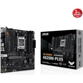 Resim Asus Tuf Gamıng A620m-plus Wıfı Ddr5 Hdmı M.2 Matx Am5 