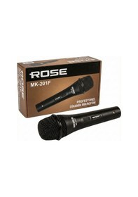 Resim Rose Mk-201f Kablolu El Mikrofonu - Metal Kasa 