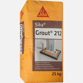 Resim Sika Grout 212 Çimento Esaslı Döküm Harcı Gri 25 kg Torba 