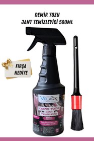 Resim VELVOX Demir Tozu Sökücü ve Jant Temizleyici 500 ml, Fırça Hediye, Demir Tozu Temizleyici 