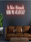 Resim Twins Led Biz Neleri Atlatamadık Bunu Mu Atlaticaz Yazılı Neon Tabela Kırmızı Model:model:19853366 Kırmızı 