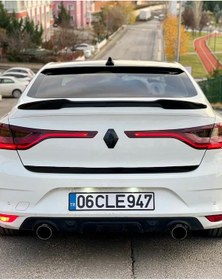 Resim Renault Megane 4 Yarasa Spoiler--Fibersan Tuning 