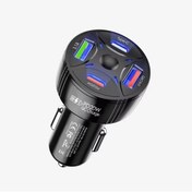 Resim ZUIDID P48 4 in 1 PD20W + QC3.0 Araç İçi Çakmaklık Hızlı Şarj Başlığı Uyumlu 