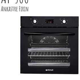 Resim İtimat Ankastre Dijital Ekranlı Fırın 500 Siyah 