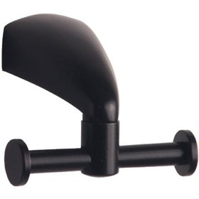 Resim Ucce Hitit Askılık Çiftli Bornozluk Siyah 32307 