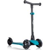 Resim Wellgro Işıklı 3 Tekerli Yükseklik Ayarlı Scooter Yeşil 