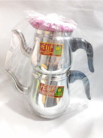 Resim Elif Alüminyum Çaydanlık Seti Küçük Boy No:1 Çelik 