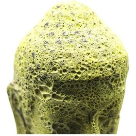 Resim Buddha Heykel Büst Sarı Orta Boy 