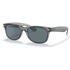 Resim Ray-Ban 2132 New Wayfarer 6450/3r Unisex Şeffaf Gri Kemik Güneş Gözlüğü 