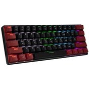 Resim Geeksen 61 Tuşlu Rgb Aydınlatmalı Taşınabilir Mekanik Klavye - Ofis Ve Oyun İçin Kompakt Tasarım 