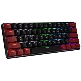 Resim Geeksen 61 Tuşlu Rgb Aydınlatmalı Taşınabilir Mekanik Klavye - Ofis Ve Oyun İçin Kompakt Tasarım 