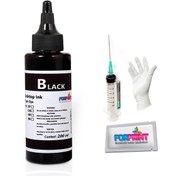 Resim FORPRİNT Canon G3410, Canon G4410 Yazıcı Uyumlu Gı-490 Dolum Seti 200ml Siyah 