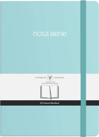 Resim Nota Bene Premium Sert Kapak Defter, 14.8x21 Cm, Çizgili Mavi 