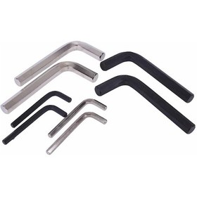 Resim 8 Parça Düz Altı Köşe Alyan Anahtar Set 1 5-2-2 5-3-3 5-5-5 5-6 