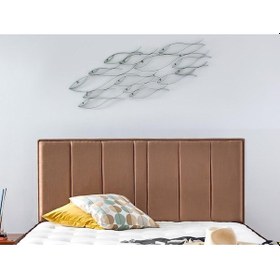 Resim Nironyatak Niron Comfort Başlık 80 Cm Tek Kişilik Yatak Başlığı Sütlü Kahve 