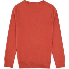 Resim U.S. Polo Assn. Kız Çocuk Gül Kurusu Bisiklet Yaka Basic Kazak 50316808-VR026 