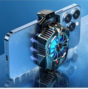 Resim Protonust Gaming Cep Telefon Sessiz Soğutma Fanı Radyatör Soğutucu İos Android Pubg Gaming Soğutucu Uyumlu 