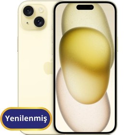 Resim Apple iPhone 15 Plus Yenilenmiş TR Garanti | 512 GB Sarı 