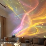 Resim 1 adet LED Aurora Yansıtma Lambası, Oda Dekorasyonu, USB Portu, Bilgisayar Periferali Aksesuarları, Dalga Desenli Yansıtıcı, Yıldız Döndürme Yansıtıcı, Uzaktan Kumanda ile, Yatak Odası Gece Lambası Yansıtıcı, Ev Sineması, Tavan Yansıtma, Kamp, Düğün Dekorasyonu, Romantik Gece Lambası, Doğum Günü Hediyesi 