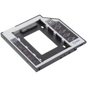Resim Techtic 12.7mm Sata Hdd Harddisk Caddy Kızak Kutu Laptop Ssd 